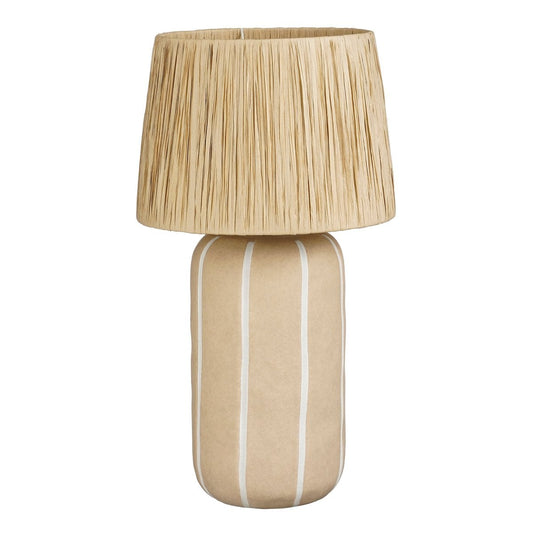 Denton Beige Tischlampe