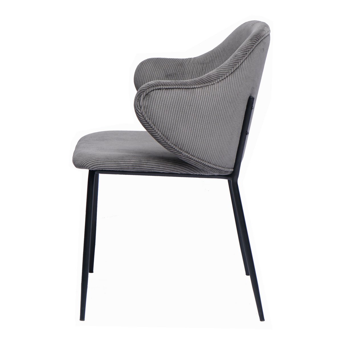 Set of 2 armchairs grey