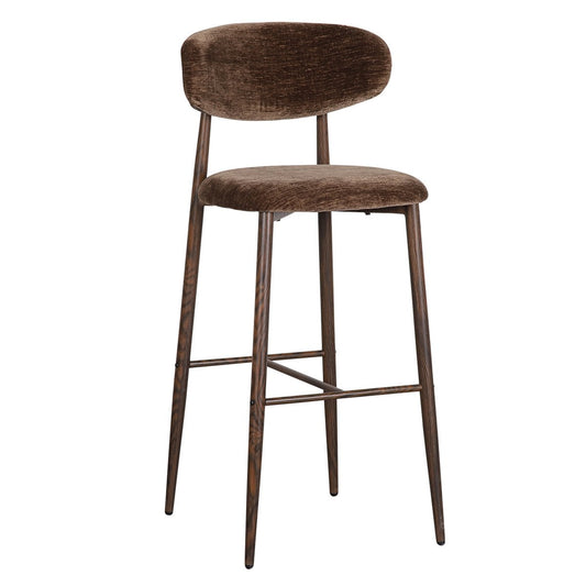 Japandi Bar Stuhl Umber (Set von 2)