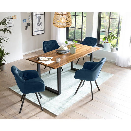 Dining group 5 pieces 180x90 cm