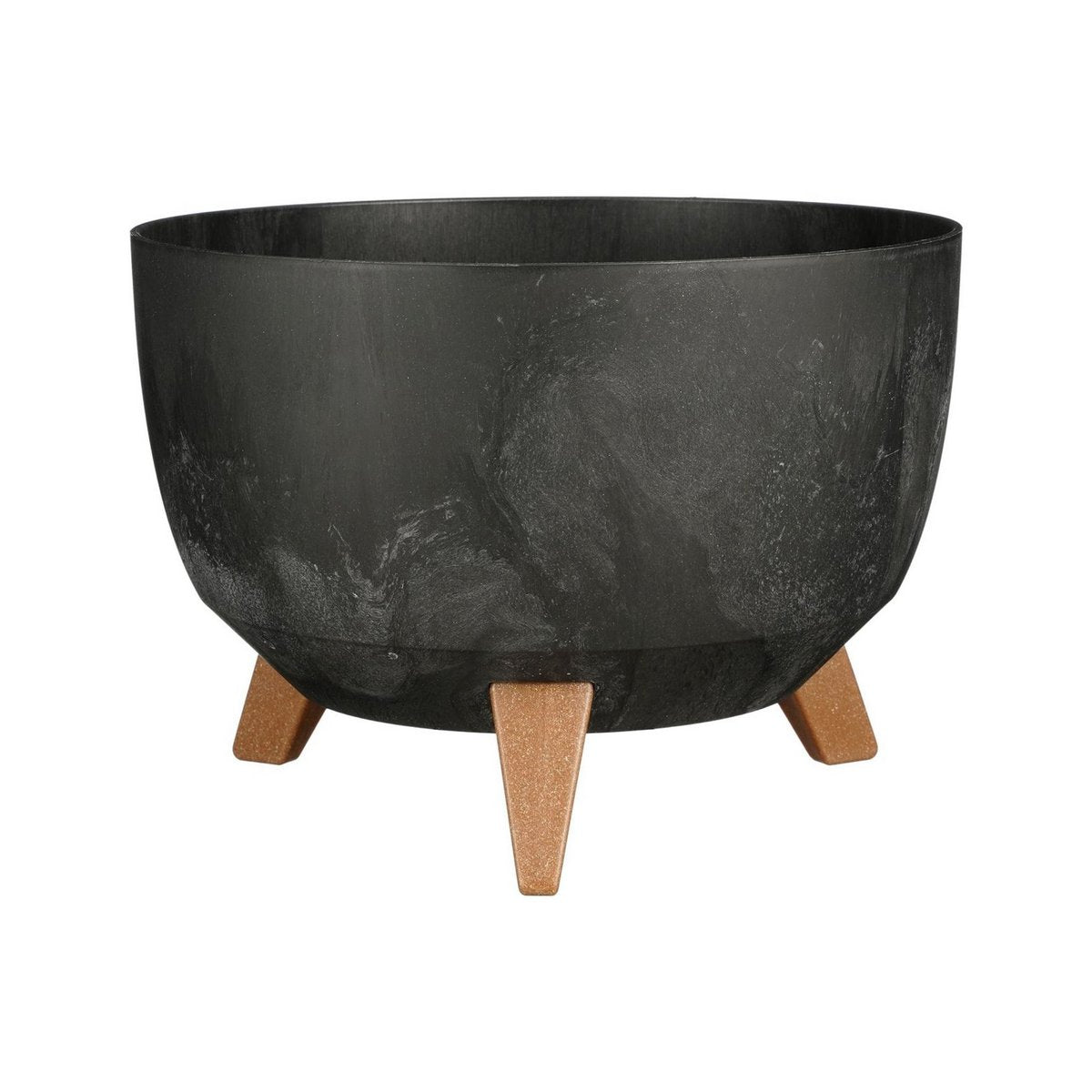 Outdoor-Pflanzgefäß Doppio Black