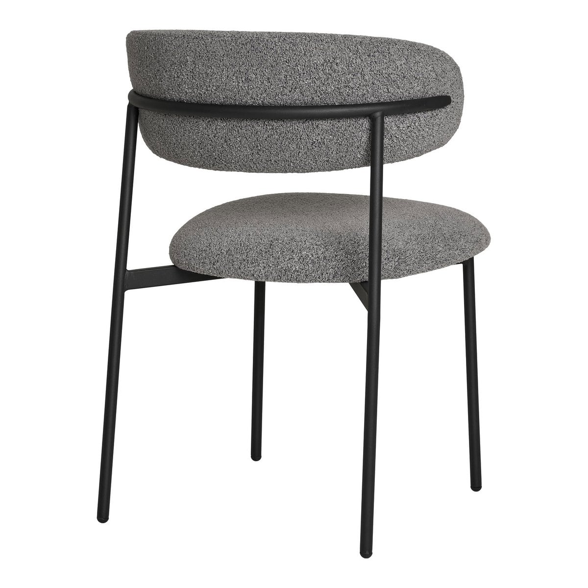 Mira Esszimmerstuhl – Hellgrau, 59 x 55 x 79,5 cm – 2er-Set