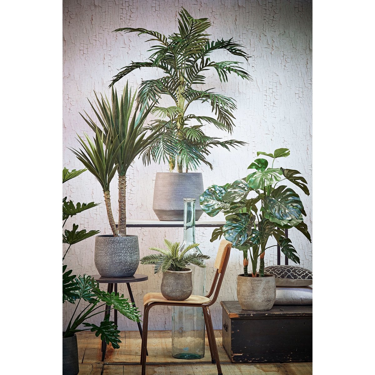 Künstliche Pflanze Areca-Palme Grün