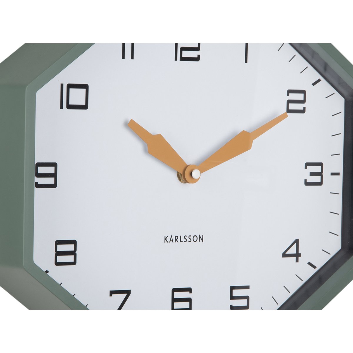 Wanduhr Modern Factory Octagon