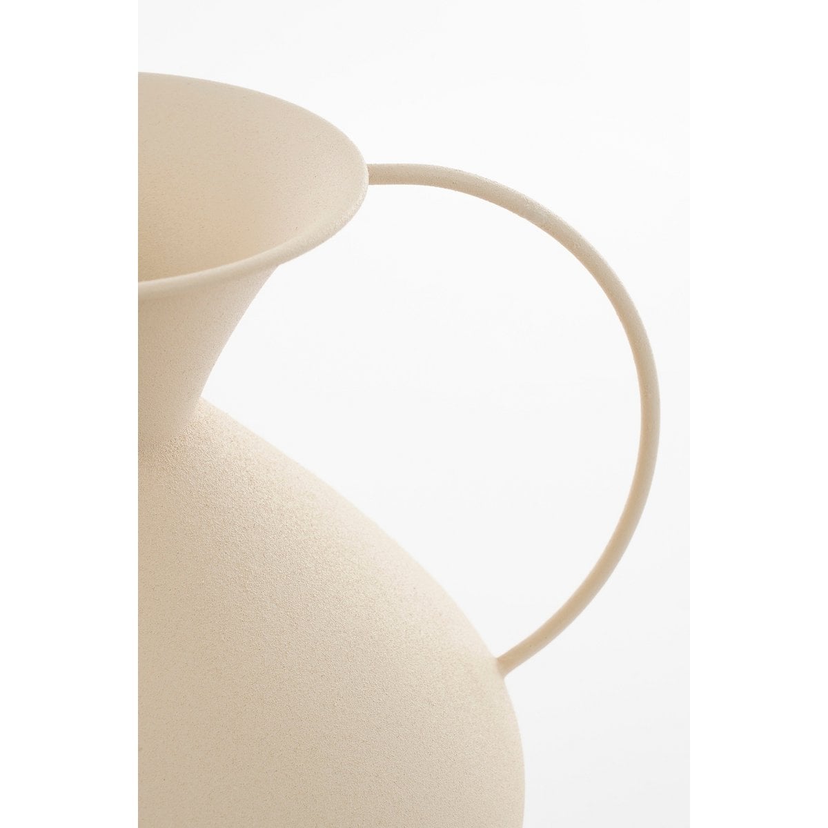 Vase Gyge Cremeweiß