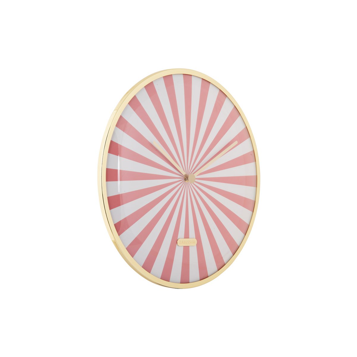 Wanduhr Candy Swirl Dome