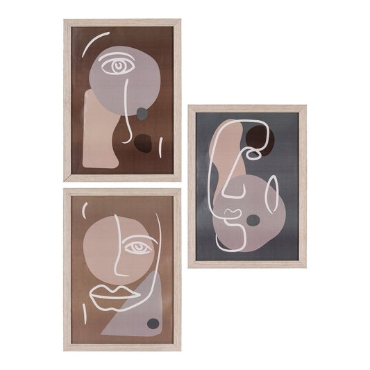 Madison Rahmenset - Rahmenset, natur, 3er-Set