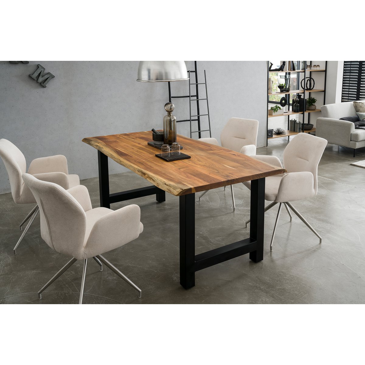 Acacia dining table 220x110 cm