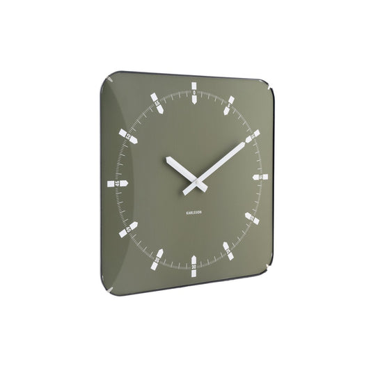 Wanduhr Sucinto Dome Square