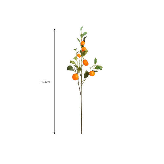 Kunstzweig Orange
