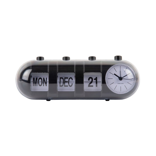 Wecker Retro Tube Kalender Flip