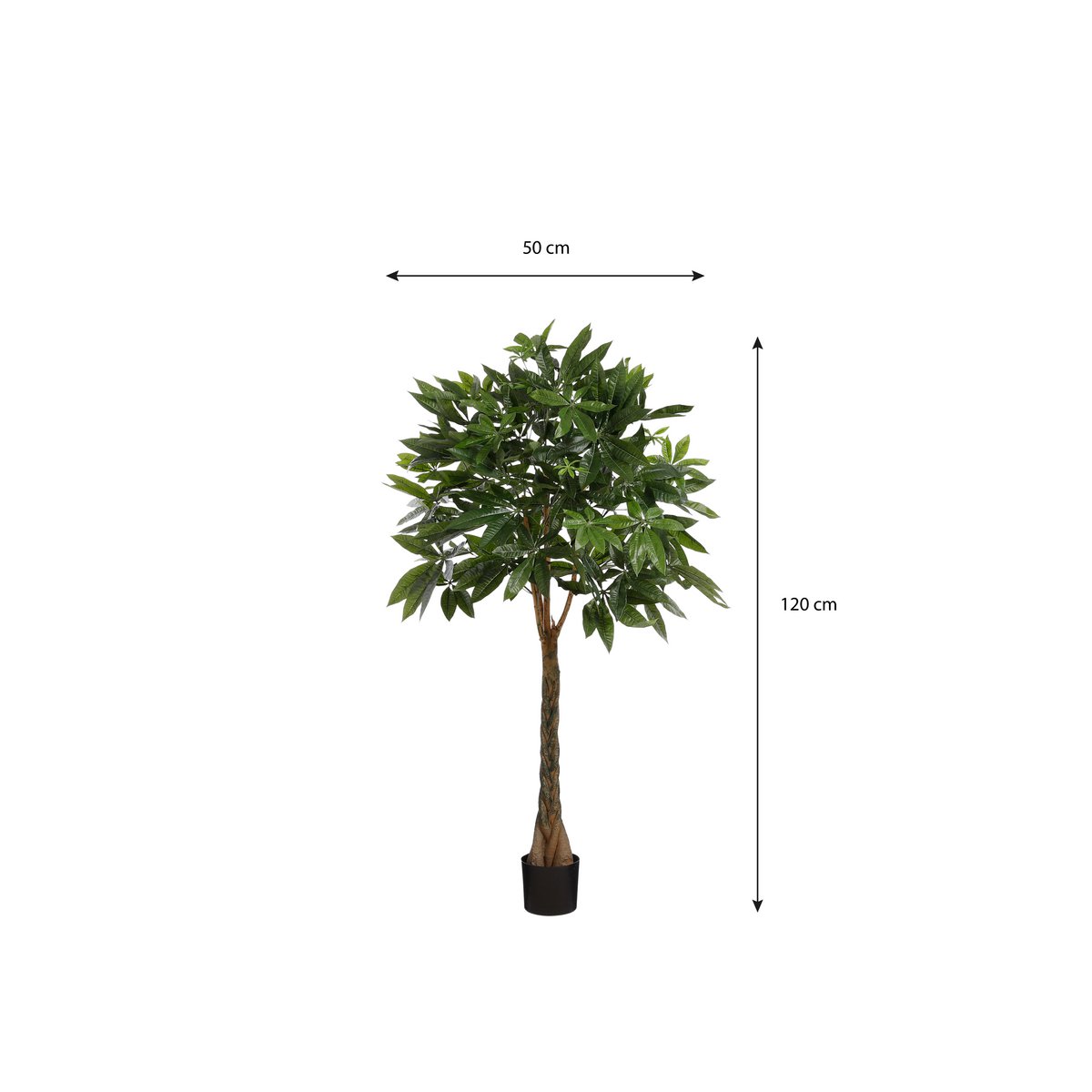 Künstliche Pflanze Pachira Green