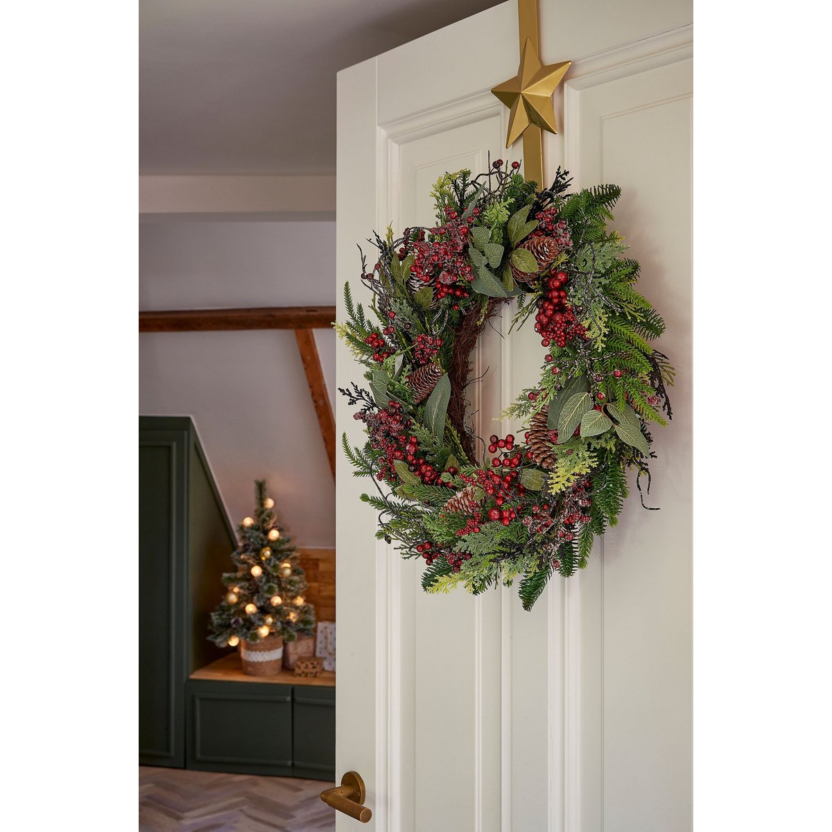 Weihnachtskranz Bodi Red