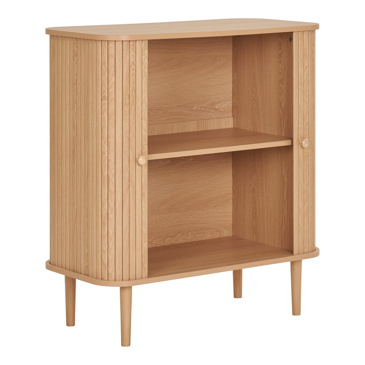 Nikko Sideboard – Natur, MDF/Kiefer, 80 x 40 x 87 cm