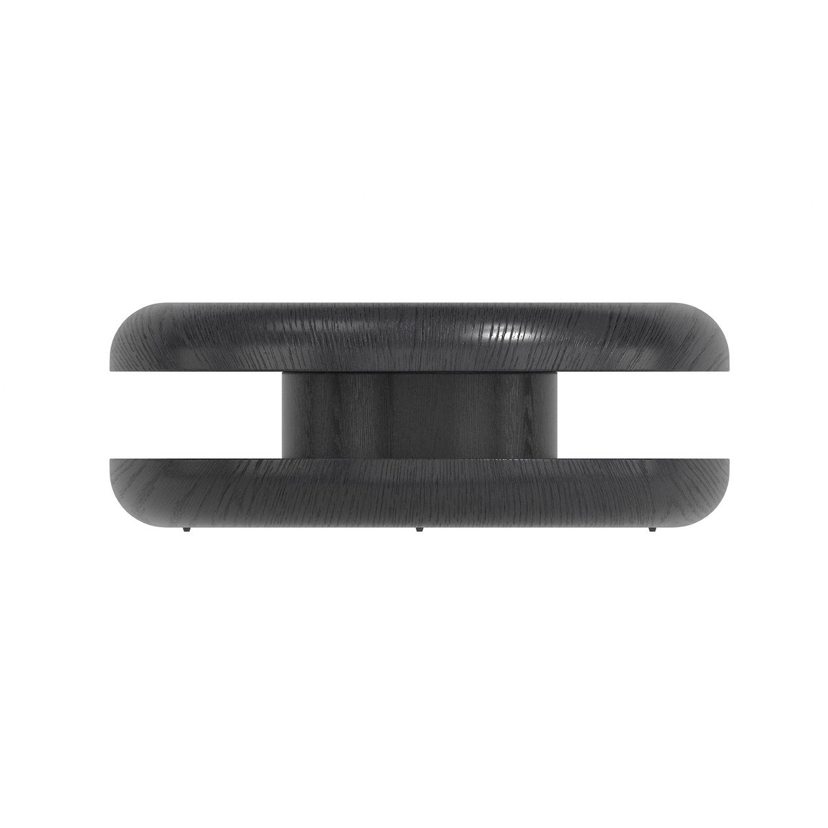 Coffee table Ø 90 cm rotatable black
