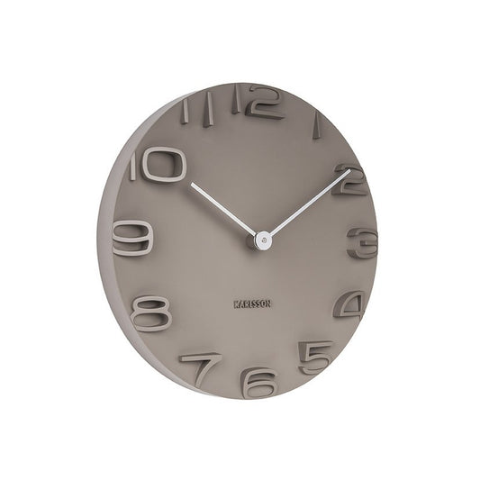 Wanduhr am Rande