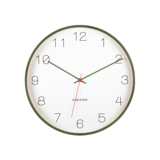 Wanduhr Freude