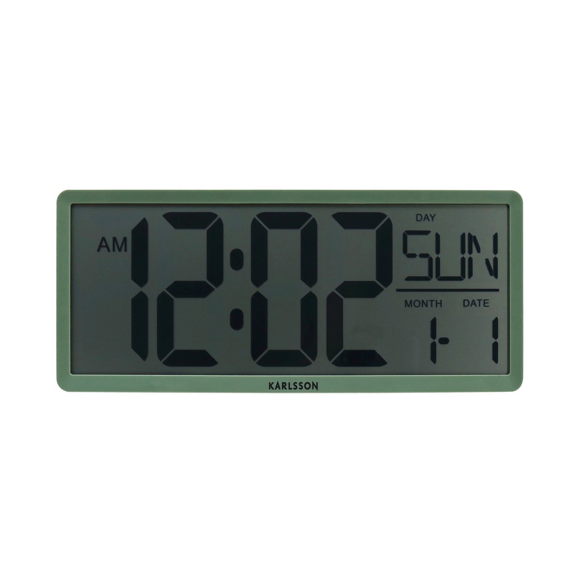 Wand-/Tischuhr Retro LCD
