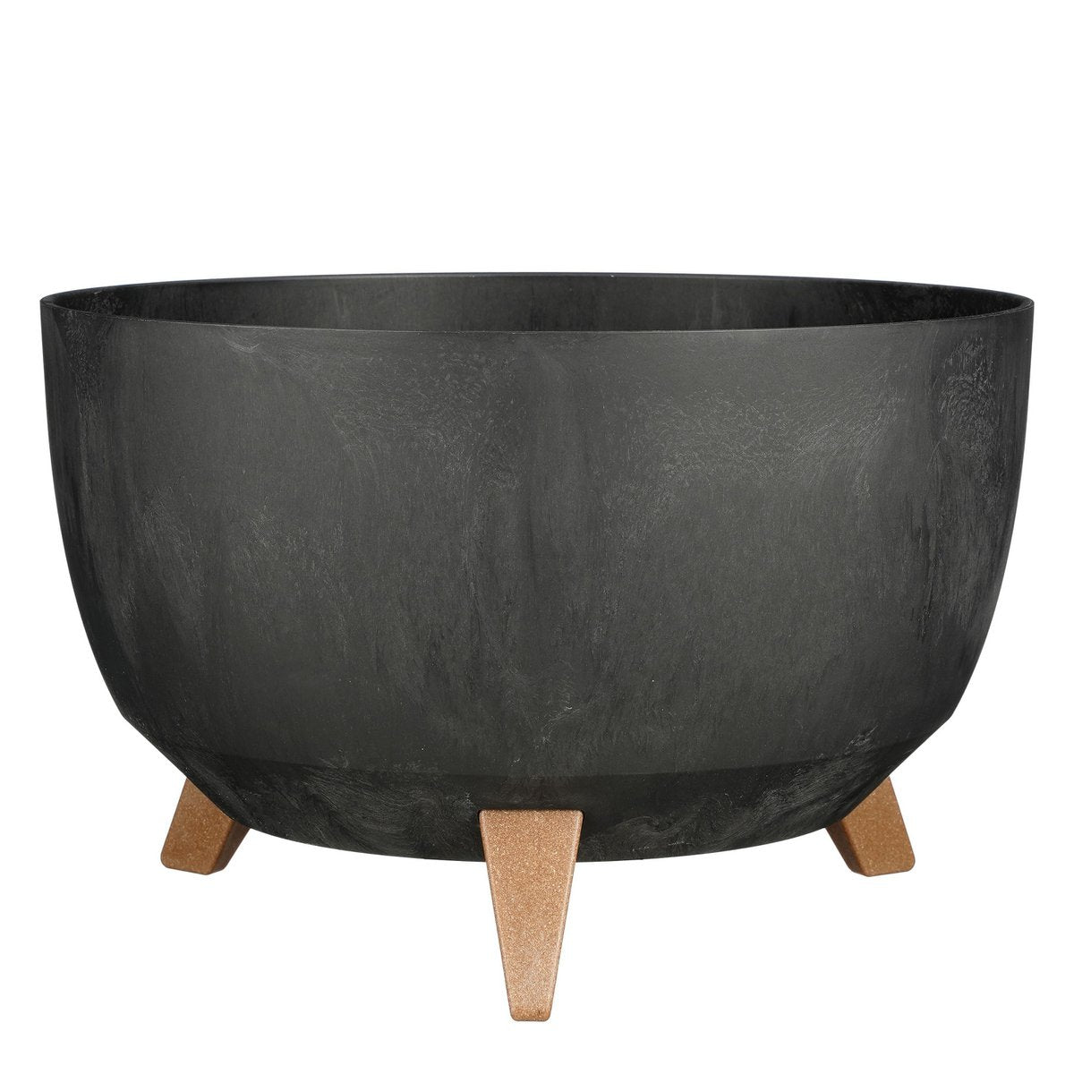 Outdoor-Pflanzgefäß Doppio Black