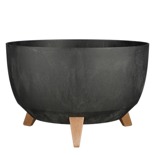 Outdoor-Pflanzgefäß Doppio Black