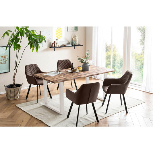 Dining group 5 pieces 180x90 cm