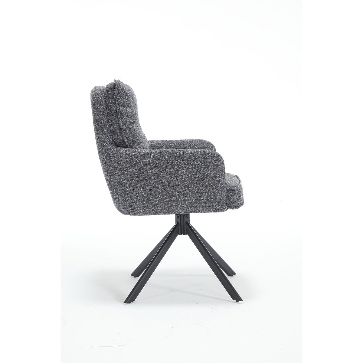 Armchair structural fabric anthracite