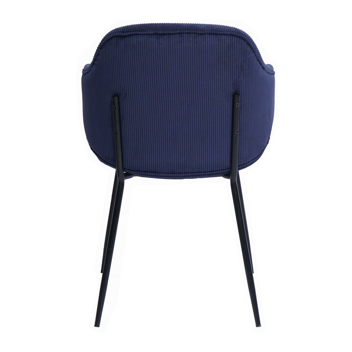 Set of 2 armchairs dark blue