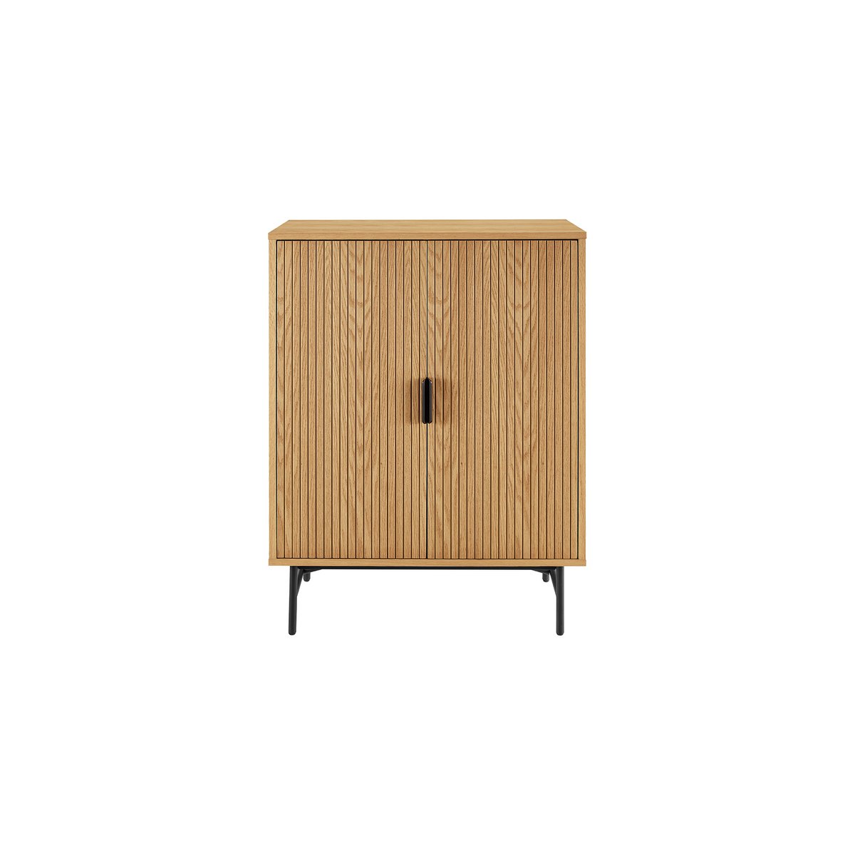 Kommode 80 cm Eiche Echtholzfurnier