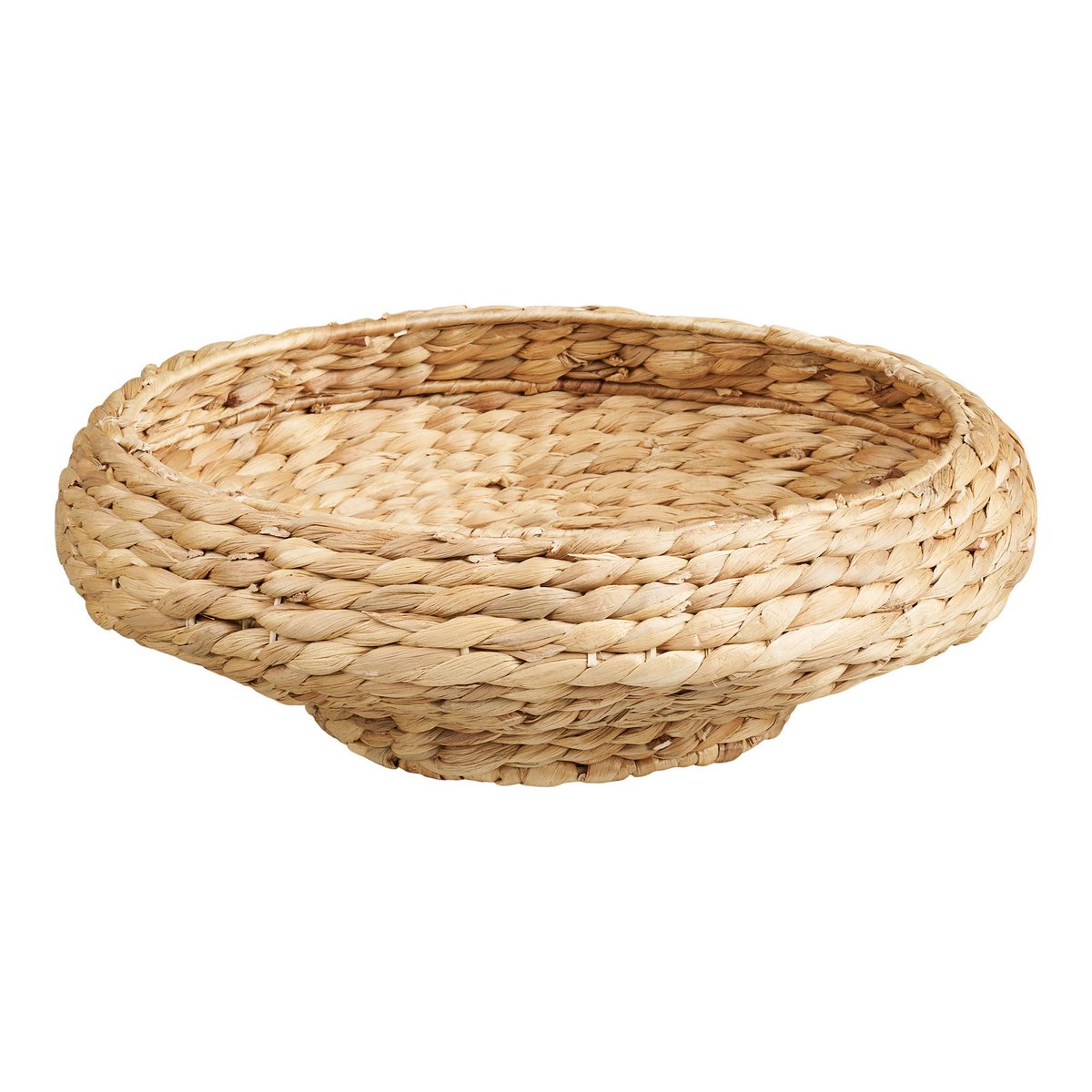 Frellesvig Tablett, Wasserhyazinthe, natur, ø40x12cm
