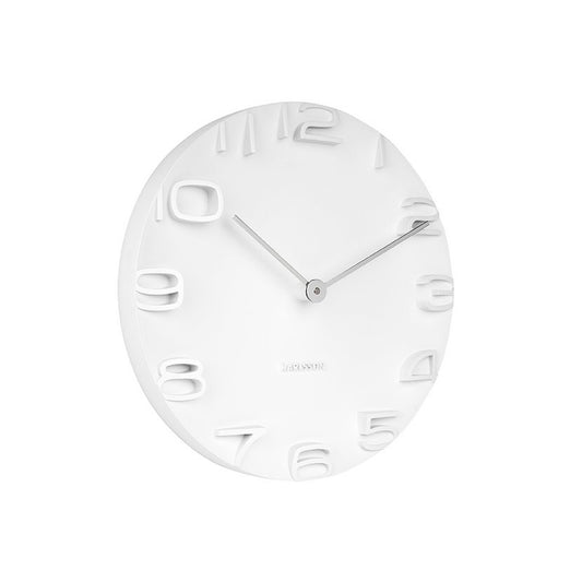 Wanduhr am Rande