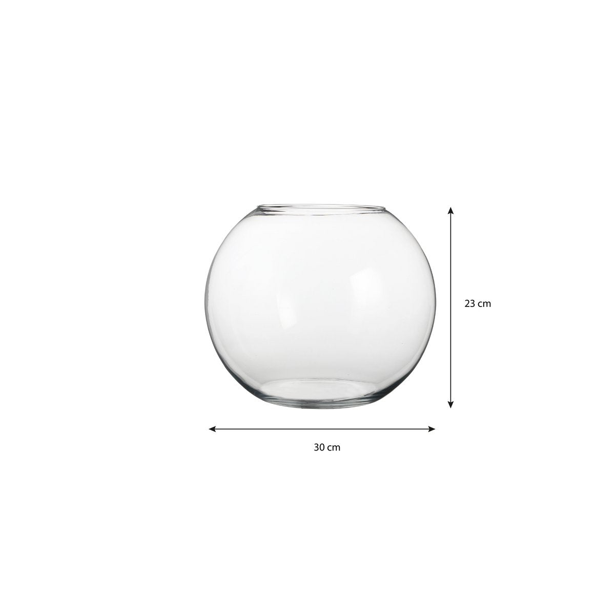 Vase Babet Transparent