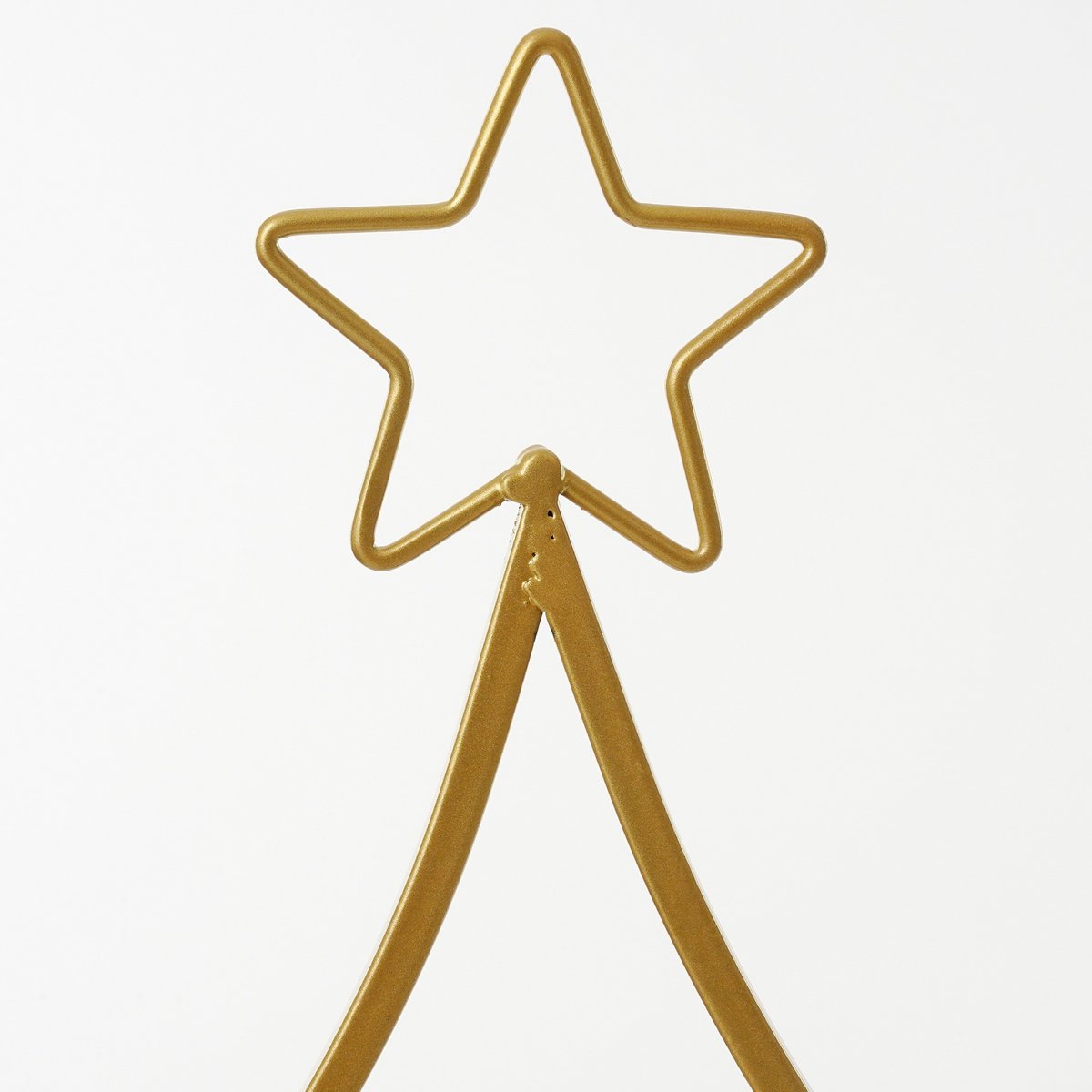 Dekorativer Weihnachtsbaum Gold