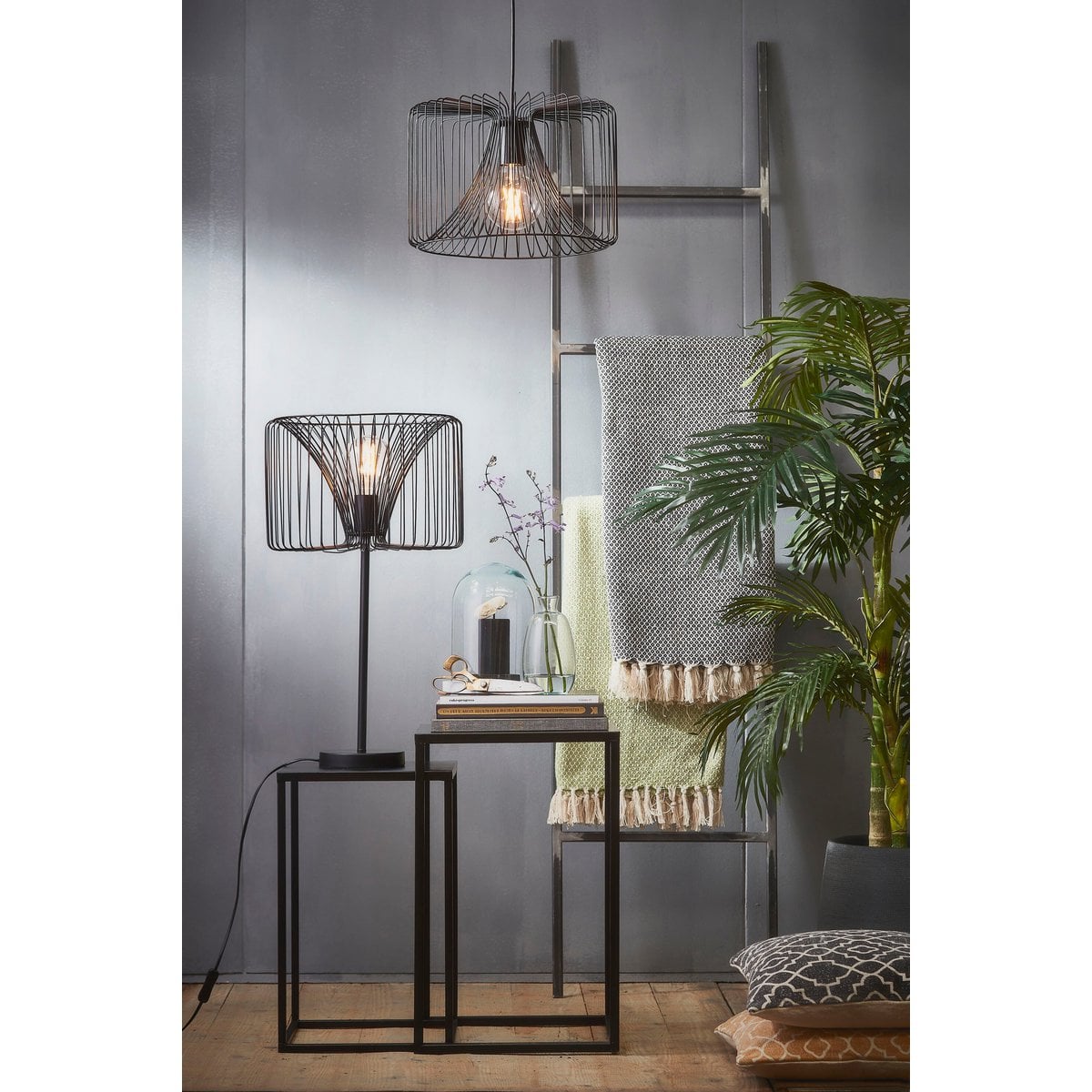 Künstliche Pflanze Areca-Palme Grün