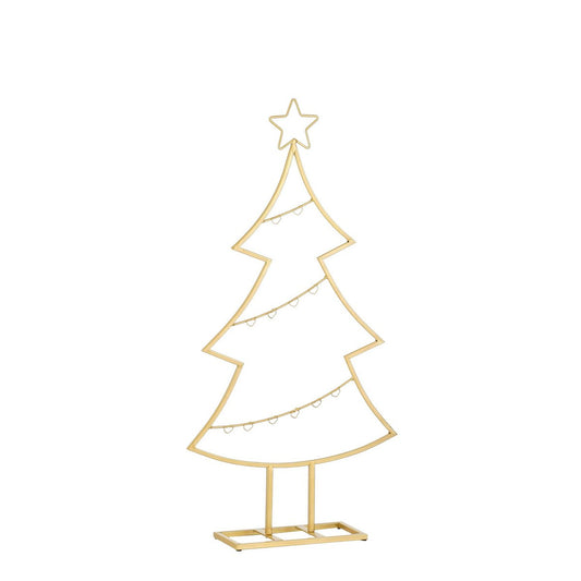 Dekorativer Weihnachtsbaum Gold