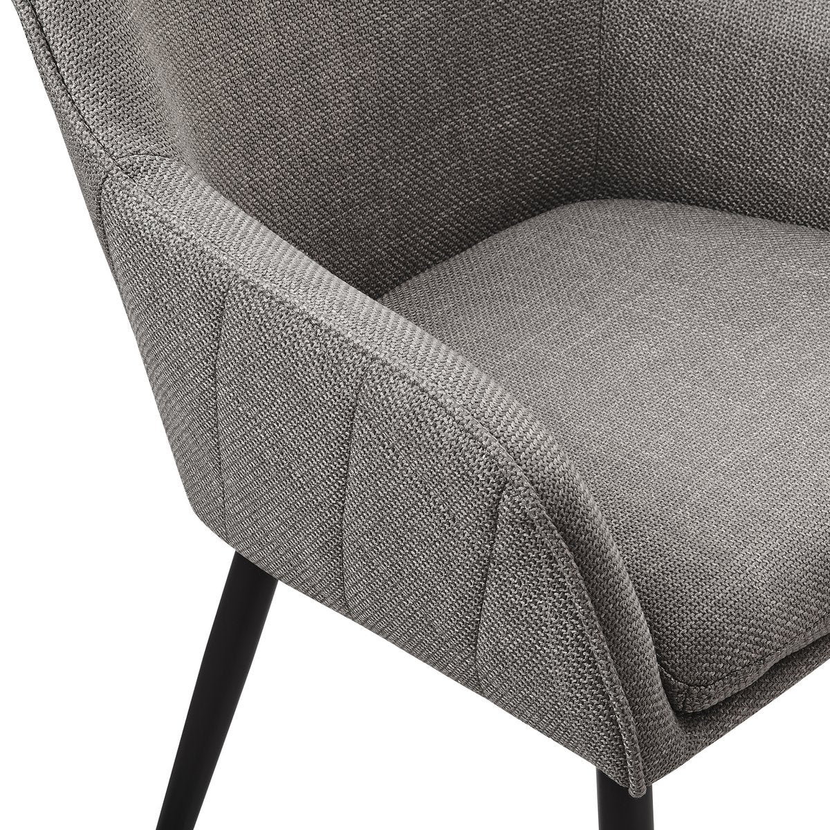 Dining room chair structural fabric taupe