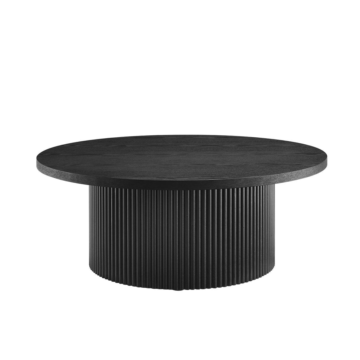 Coffee table Ø 85 cm black