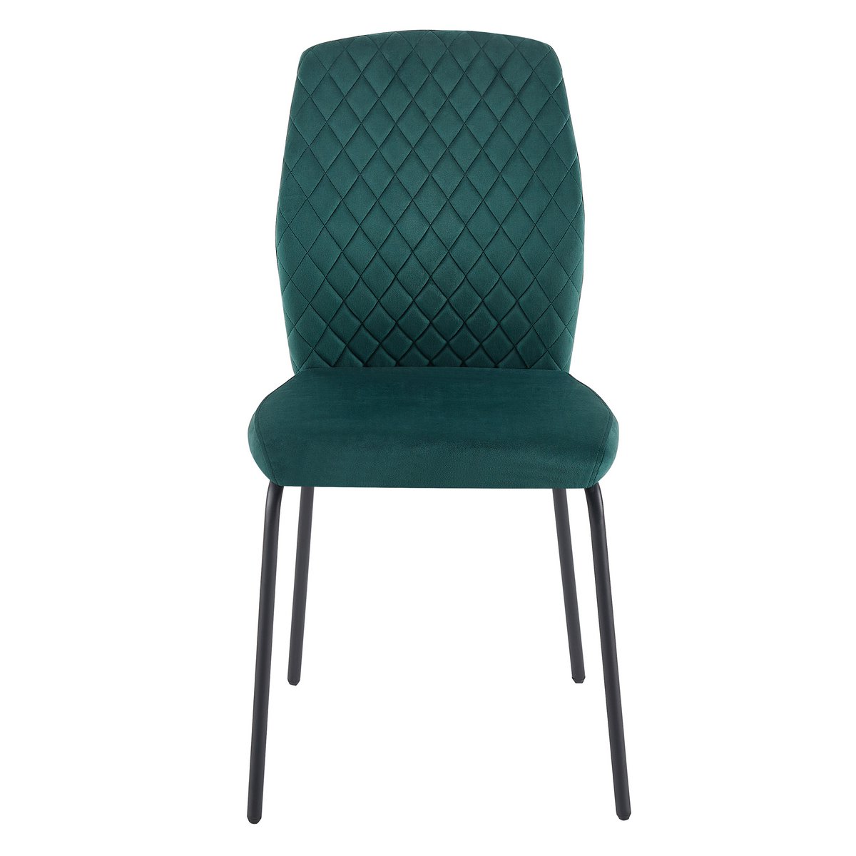 Chair set of 2 green