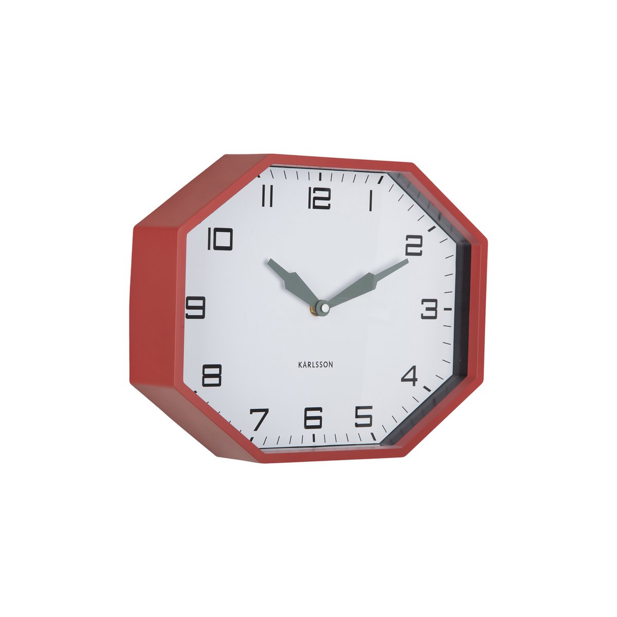 Wanduhr Modern Factory Octagon