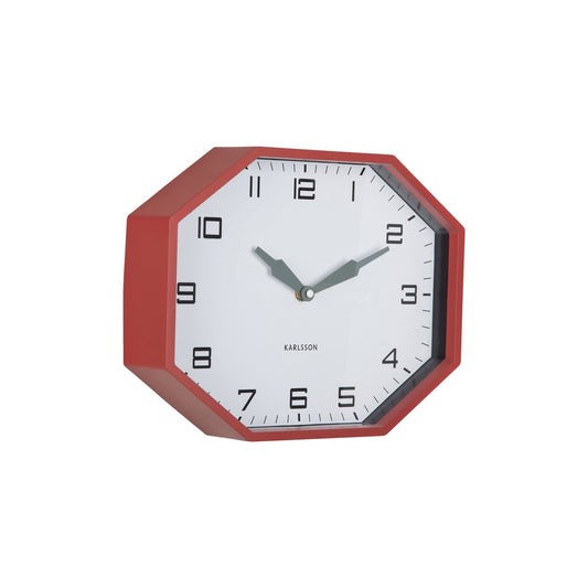 Wanduhr Modern Factory Octagon