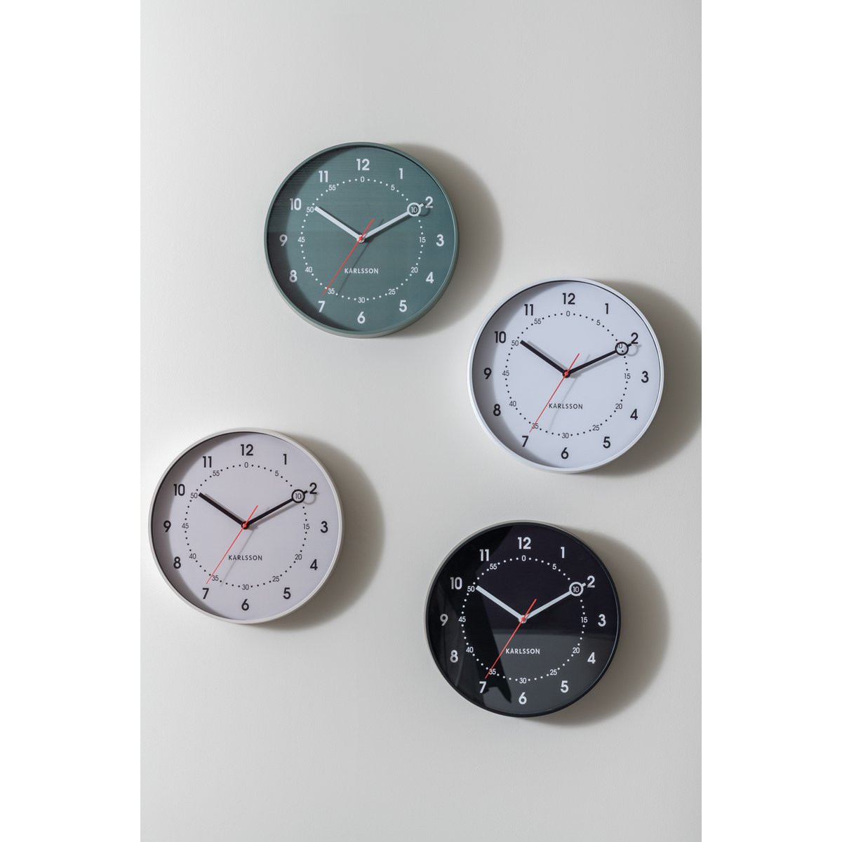 Wanduhr Fresko