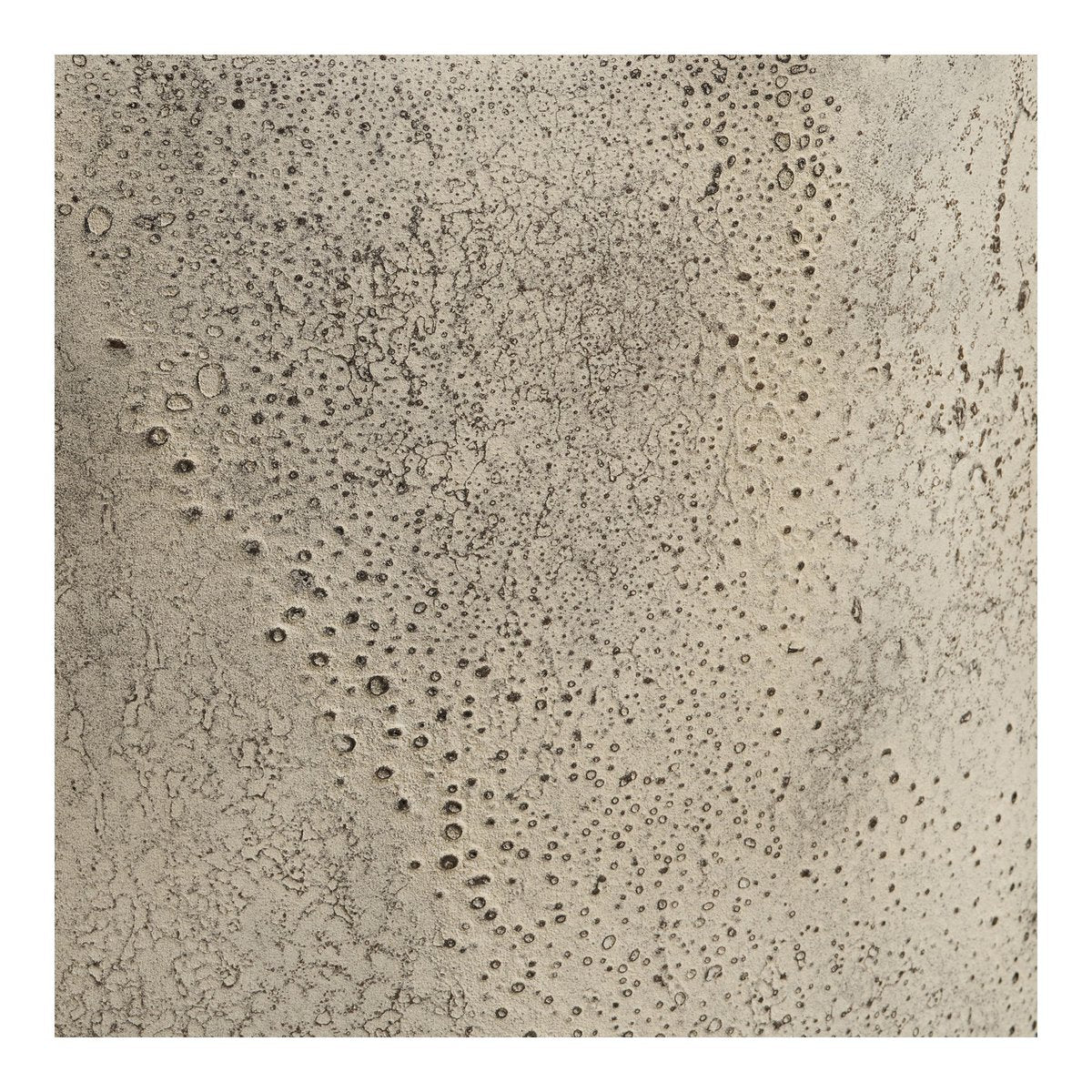 Hou Dekotopf, Metall, antikbeige, ø24x60,5 cm
