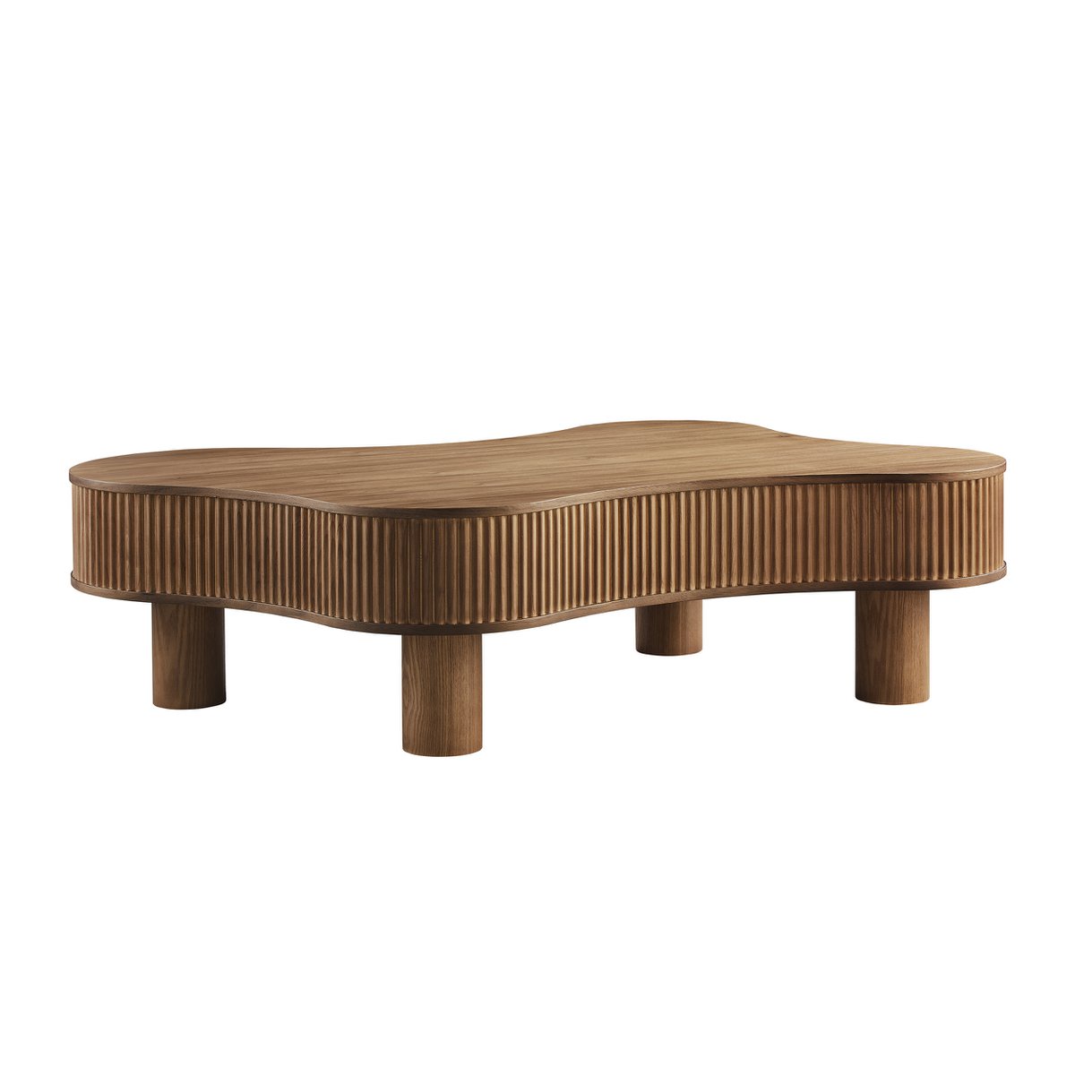 Coffee table 116x77 cm walnut