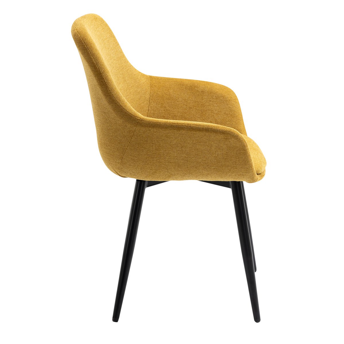 Set of 2 armchairs yellow