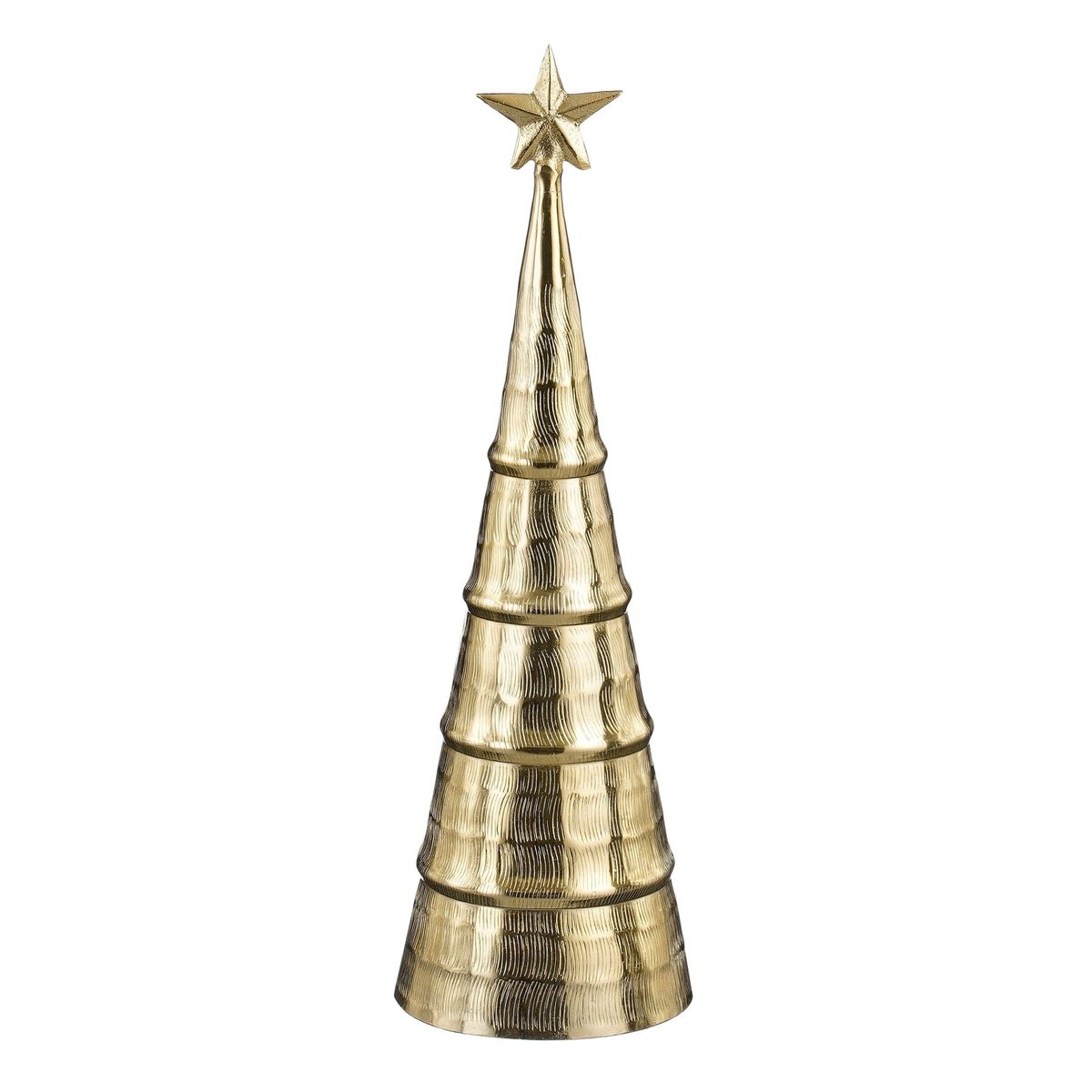 Dekorativer Weihnachtsbaum Gold