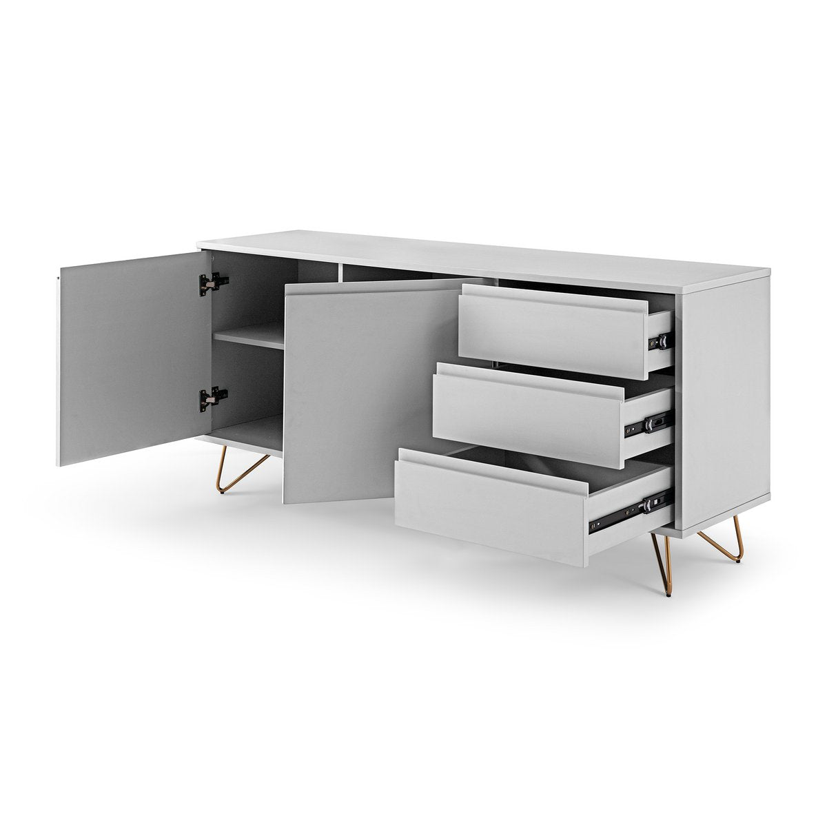 Sideboard with 2 doors and 3 drawers