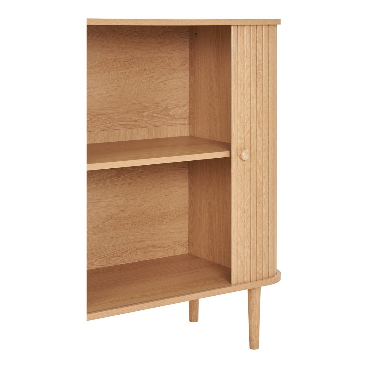 Nikko Sideboard – Natur, MDF/Kiefer, 80 x 40 x 87 cm