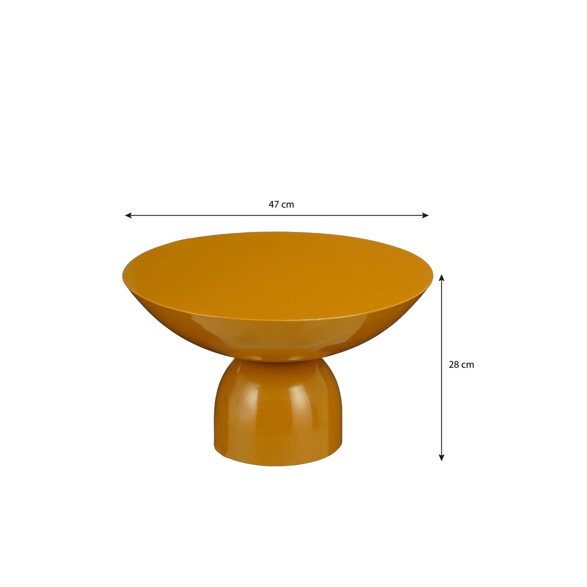 Beistelltisch Celise Brown