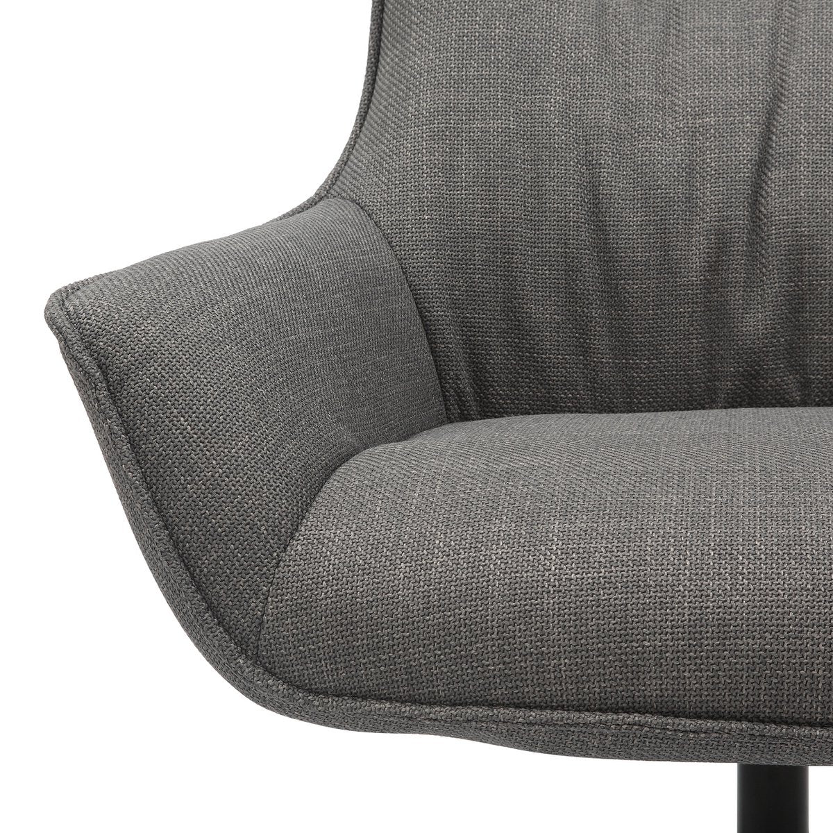 Sessel Strukturstoff Grau