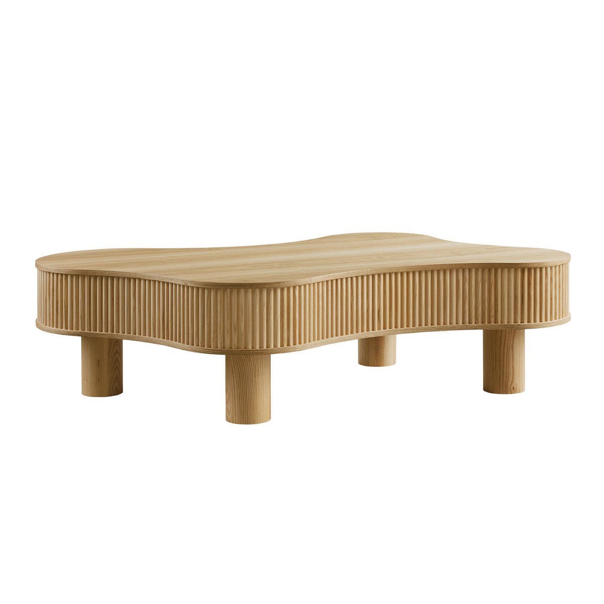 Coffee table 116x77 cm nature
