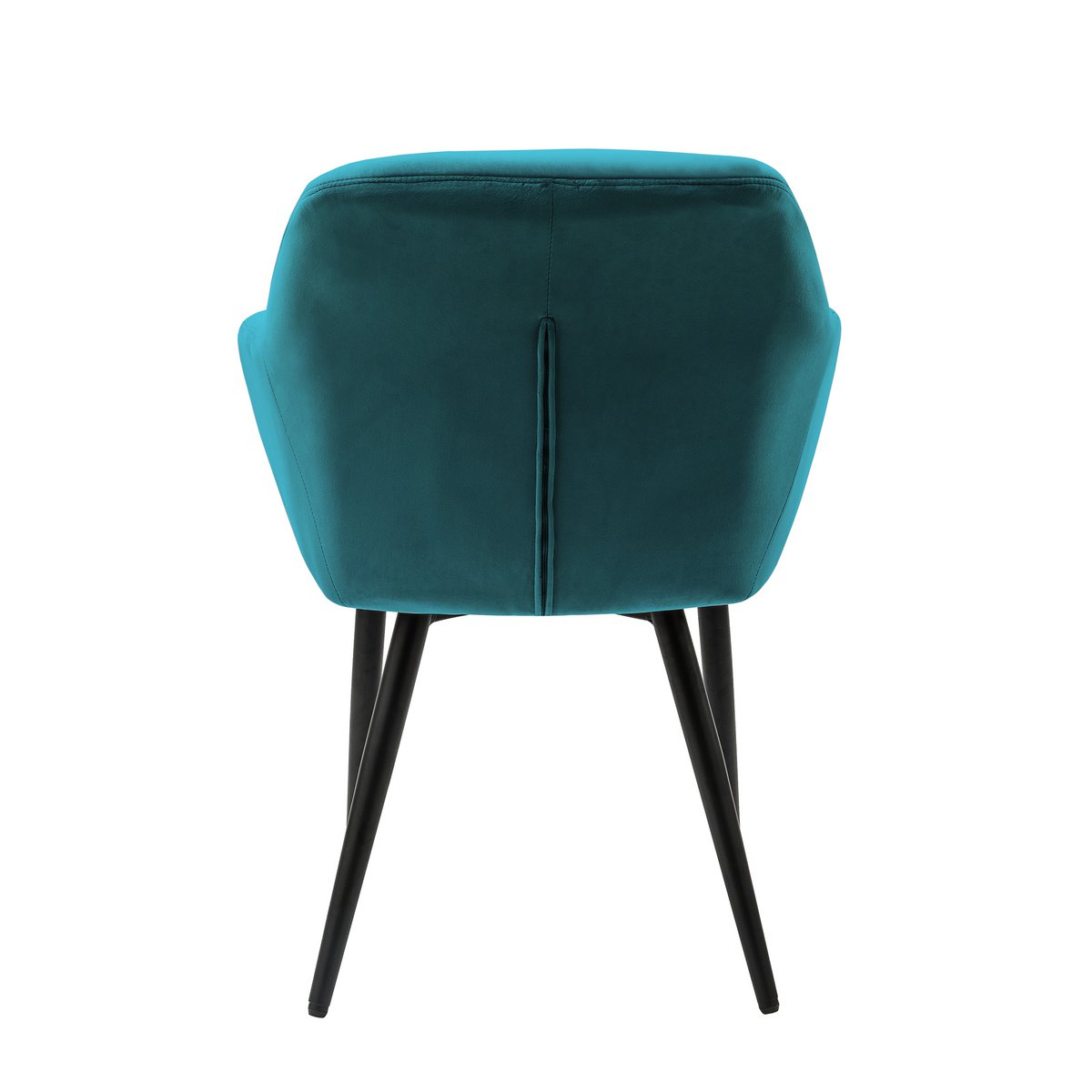 Armchair turquoise velvet